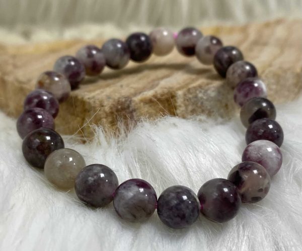 BRACELET TOURMALINE ROSE – Image 2