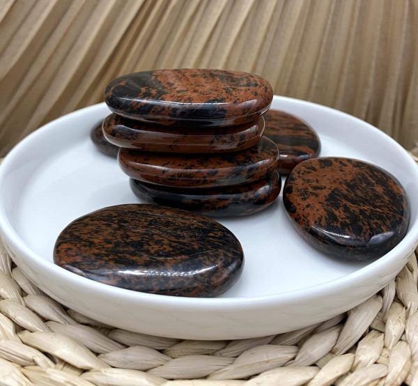 Galet Obsidienne Acajou – Image 2