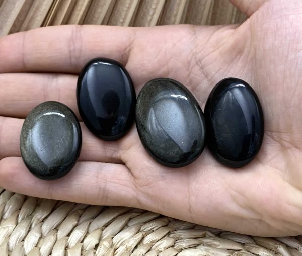 Galet Obsidienne Doré – Image 3