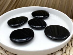 Galet Obsidienne noire