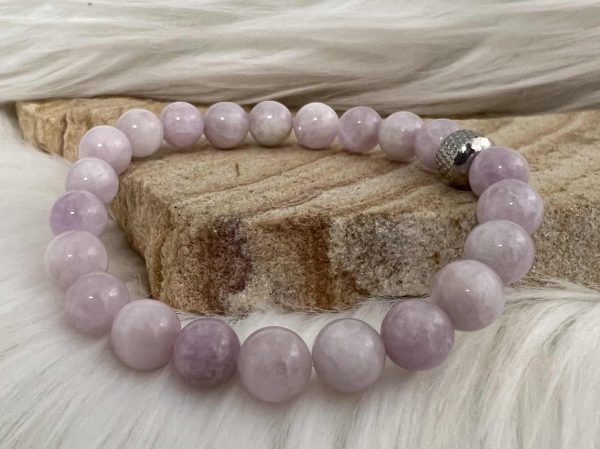 Bracelet kunzite 8mm