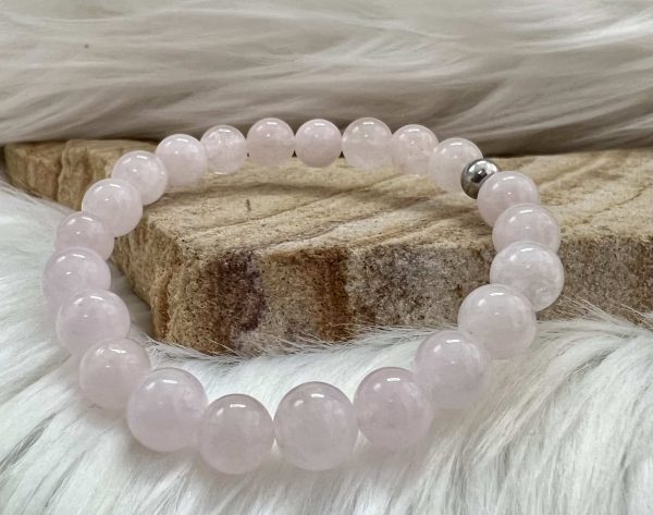 Bracelet Morganite 8mm