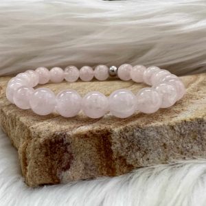 Bracelet Morganite 8mm