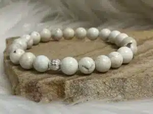 Bracelet magnésite 8mm
