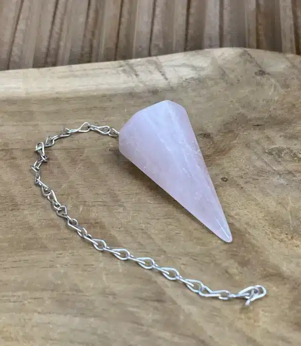 Pendule quartz rose vois la chaine