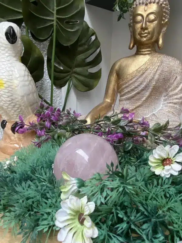 QUARTZ ROSE SPHERE – Image 2