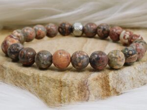 BRACELET JASPE LEOPARD