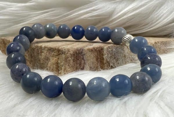 BRACELET AVENTURINE BLEUE – Image 2
