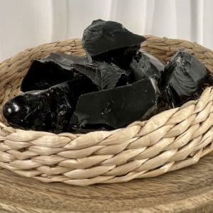 OBSIDIENNE OEIL CELESTE BRUTE
