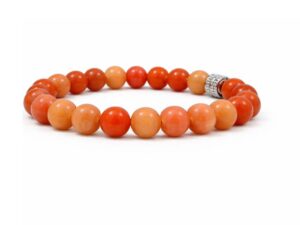 BRACELET AVENTURINE ORANGE