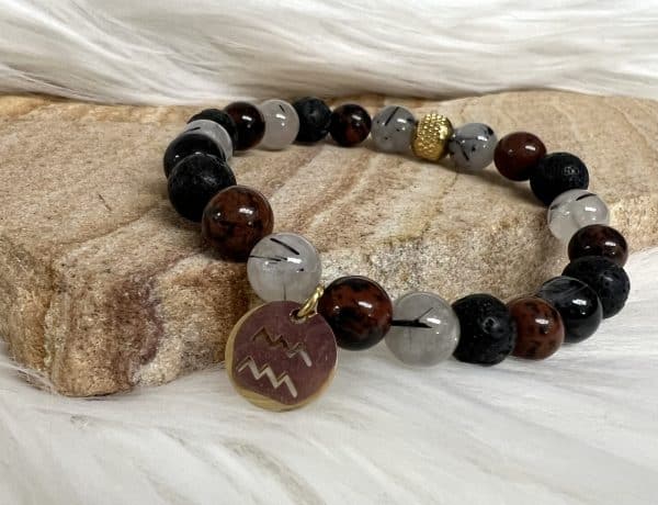 BRACELET ASTROLOGIQUE SIGNE VERSEAU – Image 4