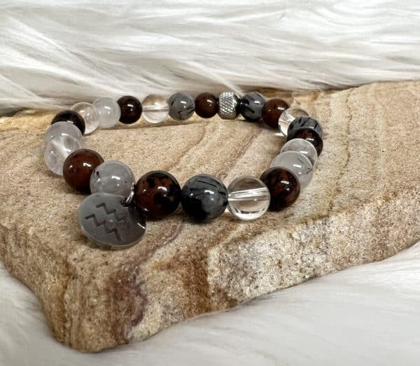 BRACELET ASTROLOGIQUE SIGNE VERSEAU