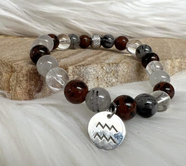 BRACELET ASTROLOGIQUE SIGNE VERSEAU – Image 2