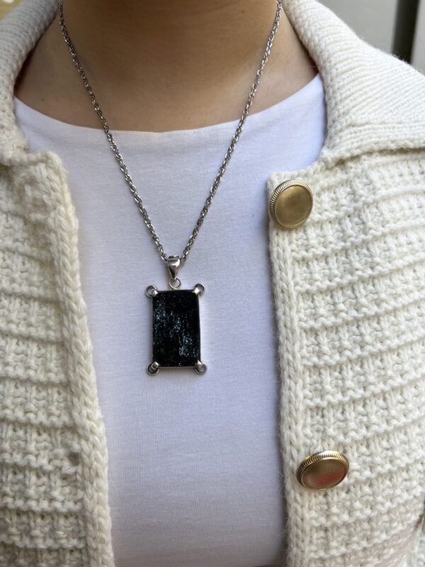 PENDENTIF HEMATITE SPECULAIRE