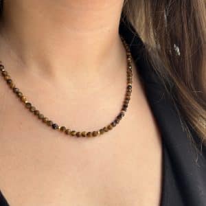 COLLIER OEIL DE TIGRE
