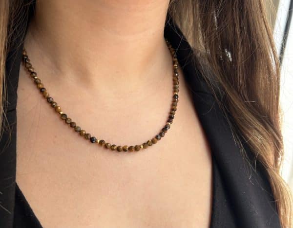 COLLIER OEIL DE TIGRE