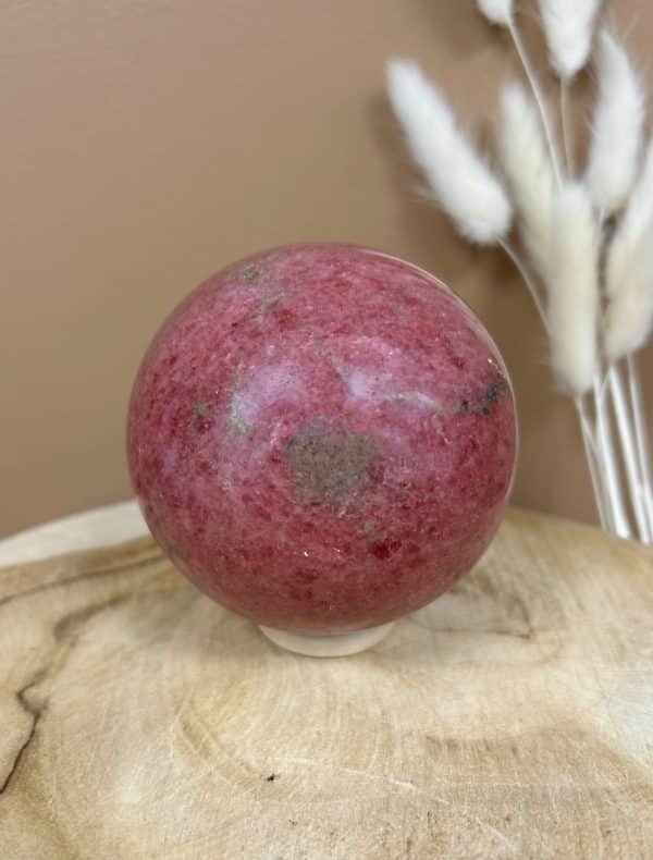 SPHERE RHODONITE ROSE