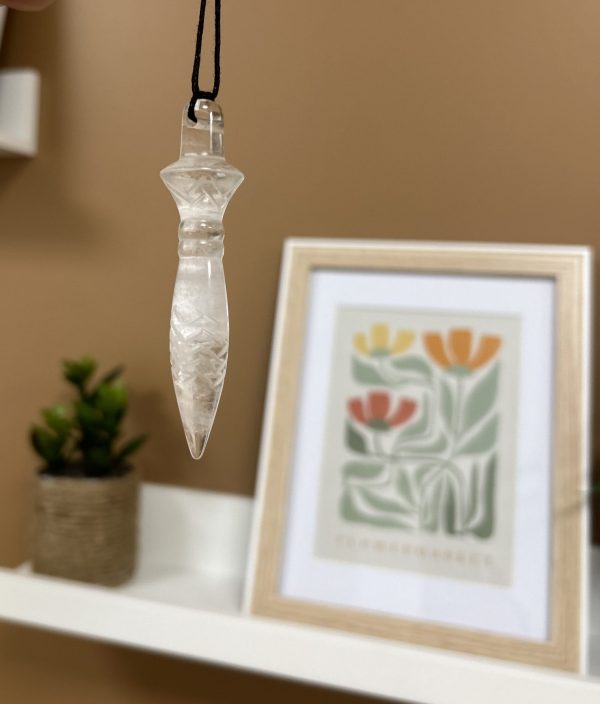 PENDULE THOT CRISTAL DE ROCHE – Image 2
