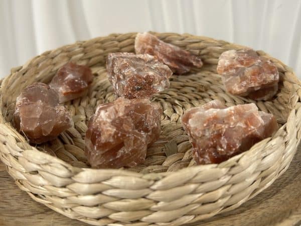 CALCITE ROUGE PIERRE BRUTE