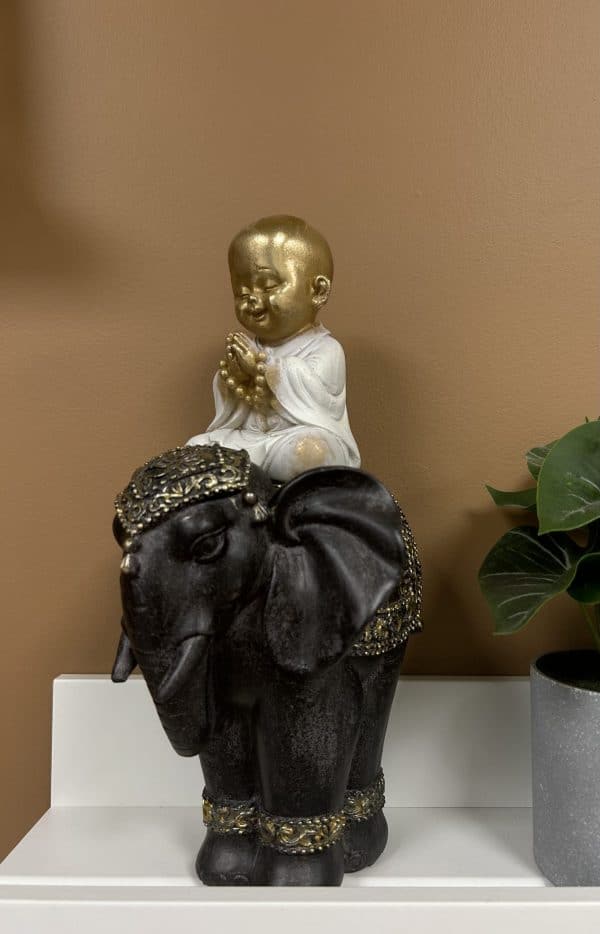 BOUDDHA SUR ÉLÉPHANT – Image 3