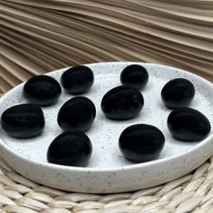 PIERRE ROULÉE OBSIDIENNE OEIL CELESTE