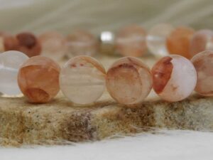 BRACELET QUARTZ HÉMATOÏDE