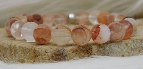 BRACELET QUARTZ HÉMATOÏDE
