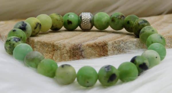 BRACELET CHRYSOPRASE CITRON – Image 2