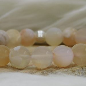 BRACELET AGATE FLEUR