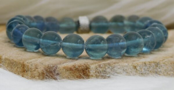BRACELET FLUORINE BLEUE