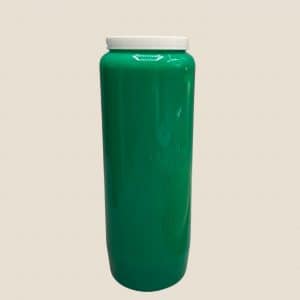 BOUGIE DE NEUVAINE VERTE