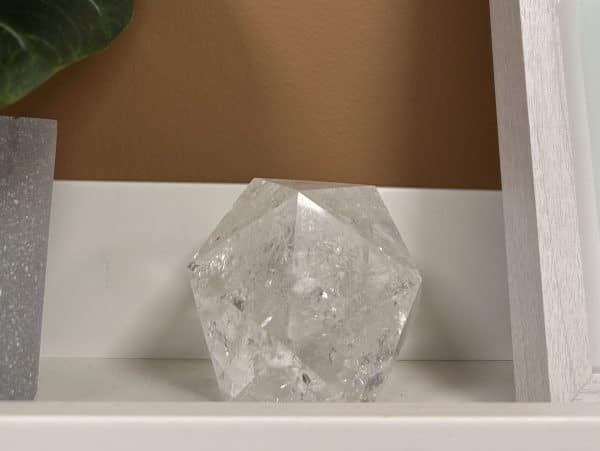ICOSAÈDRE CRISTAL DE ROCHE – Image 2