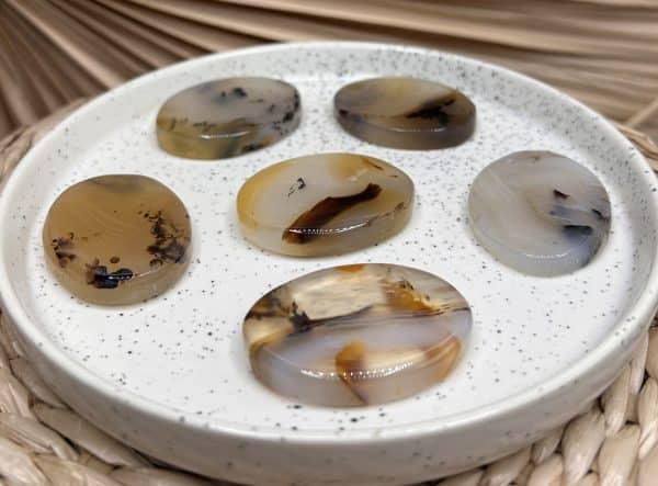 GALET AGATE PLUME