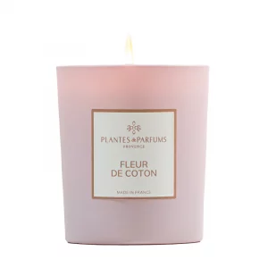 BOUGIE PARFUMÉE FLEUR DE COTON 180G