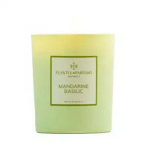 BOUGIE PARFUMÉE MANDARINE BASILIC
