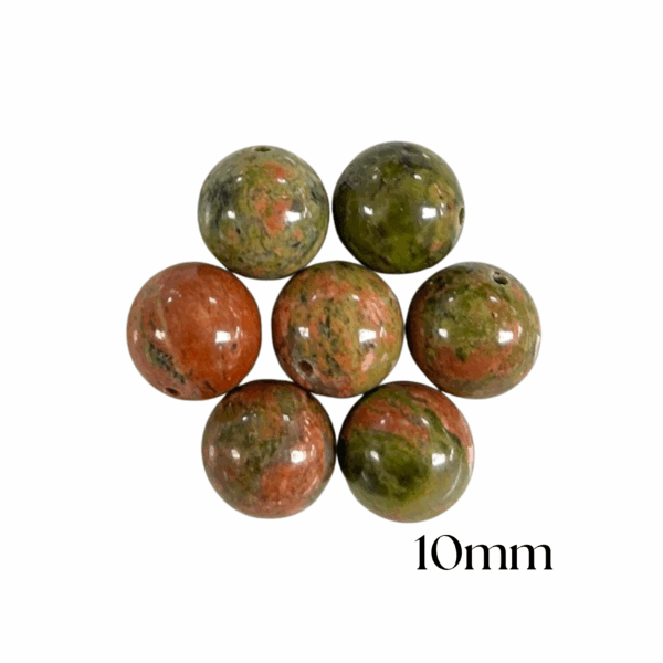 PERLES JASPE UNAKITE – Image 3
