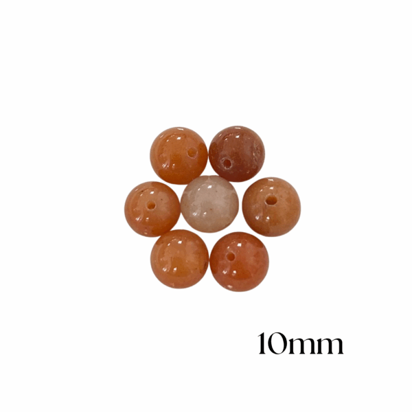 PERLES AVENTURINE ORANGE – Image 3