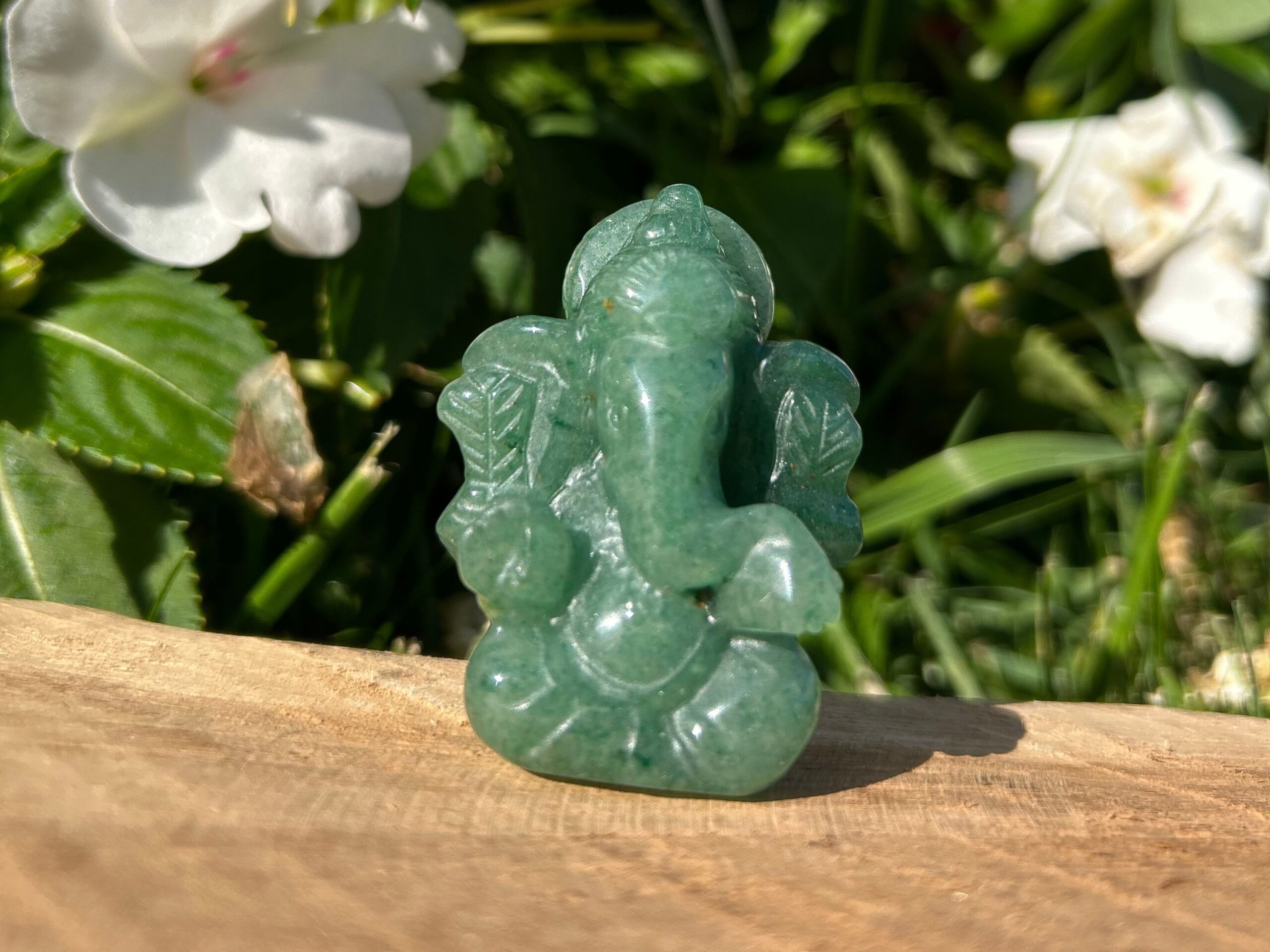 GANESH AVENTURINE VERTE