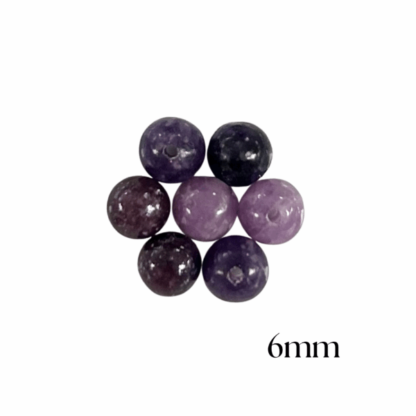 PERLES LÉPIDOLITE – Image 2