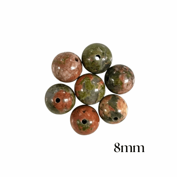 PERLES JASPE UNAKITE