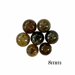 PERLES GRENAT VERT
