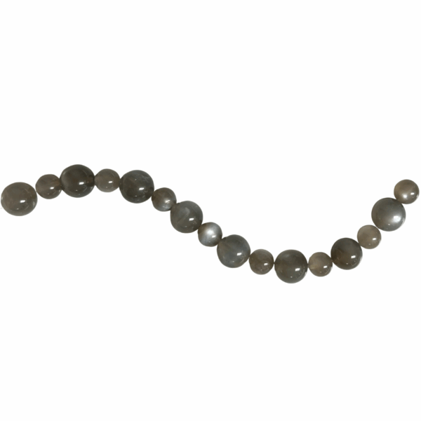 PERLES PIERRE DE LUNE NOIRE – Image 3