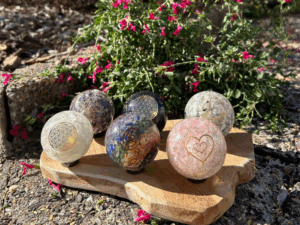 SPHÈRES EN ORGONITE