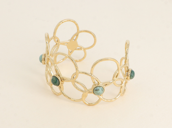 BRACELETS MANCHETTES FLORALES – Image 3