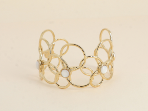 BRACELETS MANCHETTES FLORALES