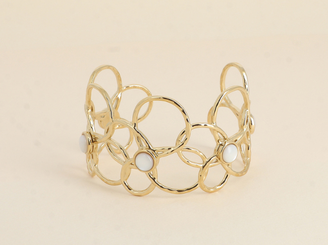 BRACELETS MANCHETTES FLORALES