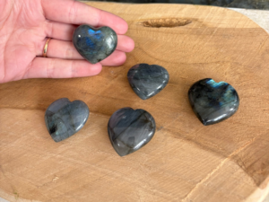 COEURS EN LABRADORITE