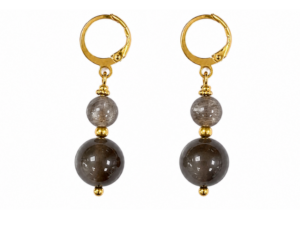 BOUCLES NYX PIERRE DE LUNE NOIRE