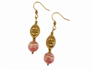 BOUCLES ÉLÉNA RHODOCHROSITE