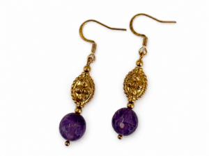 BOUCLES ÉLÉNA AMÉTHYSTE